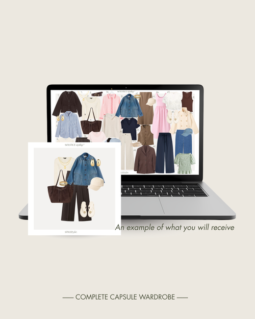 Complete Capsule Wardrobe Styling Package