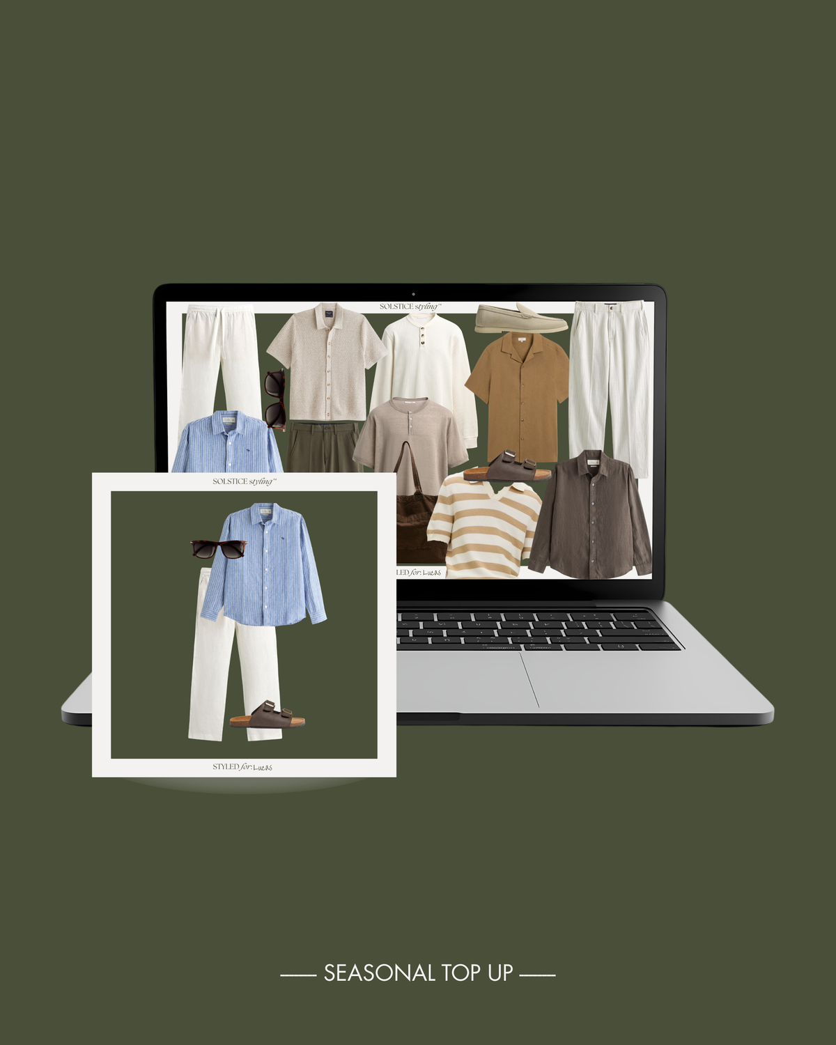 Menswear Seasonal Top Up Styling Package